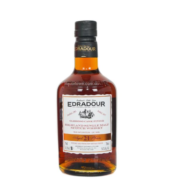 Edradour 1995 Oloroso Sherry Finish Cask Strength Single Malt Scotch Whisky 21 Year Old 700ml 56.2%