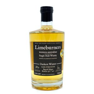 Limeburners Darkest Winter Australian Single Malt Whisky M492 700ml 65.2%