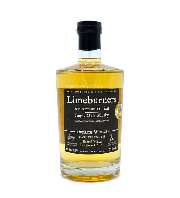 Limeburners Darkest Winter Australian Single Malt Whisky M492 700ml 65.2%