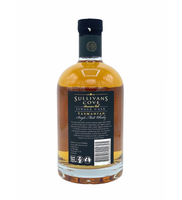 Sullivans Cove American Oak Single Malt Tasmanian Whisky 700ml 47.7%