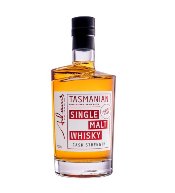 Adam’s Sherry Cask Strength Single Malt Tasmanian Whisky 700ml 63.6%